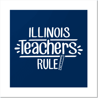 Illinois Teachers Rule Posters and Art